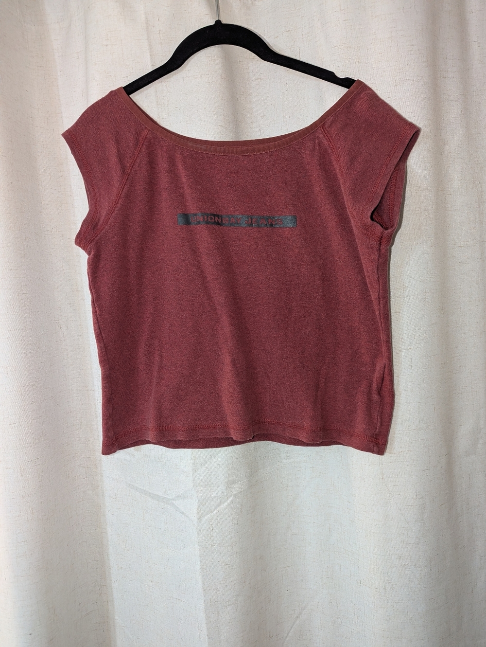 Vintage Union Bay Cropped T-shirt 90s 2000s Grunge